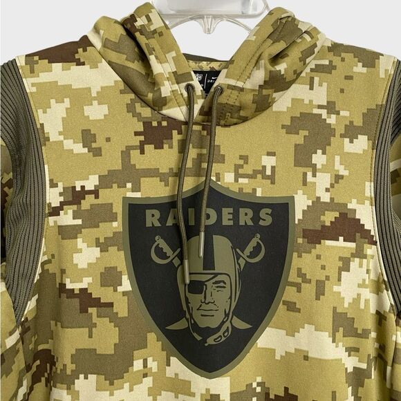 NWT Nike Las Vegas Raiders Salute To Service 2021 Therma Pullover Hoodie Size S - Picture 5 of 16